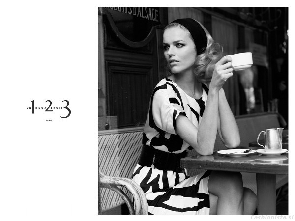 Eva Herzigova in 1.2.3 Paris Eva Herzigova in 1.2.3 Paris