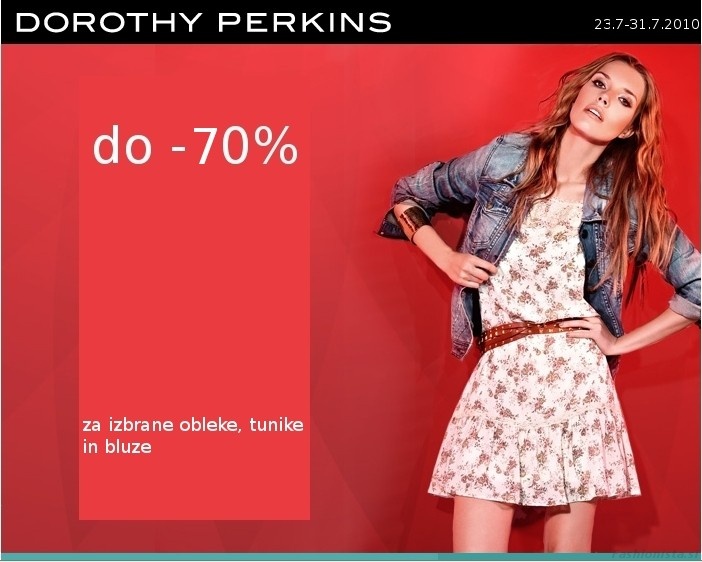 Dorothy Perkins razprodaja Dorothy Perkins razprodaja